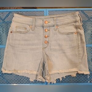Denim High Waist Shorts